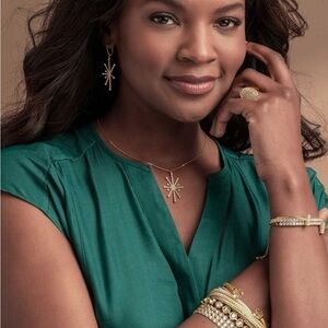 Touchstone Crystal Starburst necklace